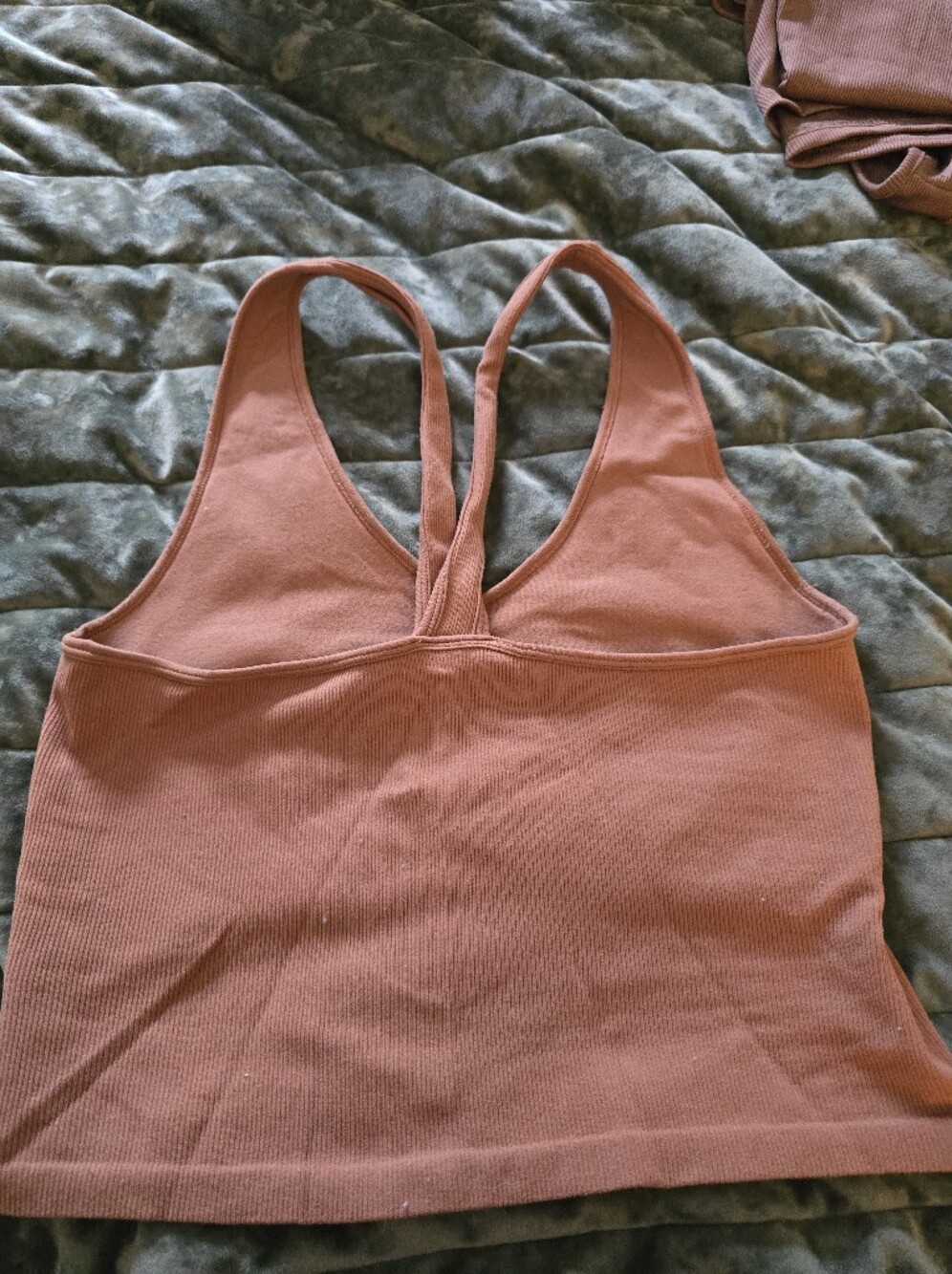 (Set Of 4) Ribbed Brami Cropped Tank Tops - Picture 11 of 11